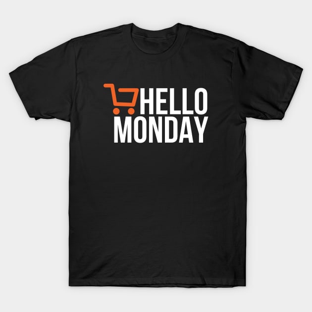 Hello Monday T-Shirt by ArfsurdArt